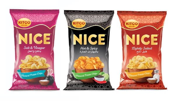 Nice Assorted  Potato Chips 3X110G