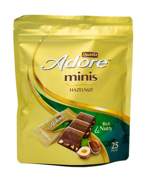 Quanta Adore Mini Hazelnut Chocolate Pouch 230G
