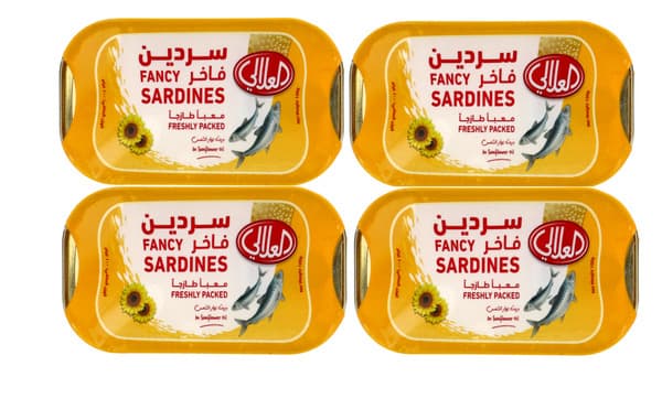 Al Alali Sardine In Sunflower Oil 4X100G