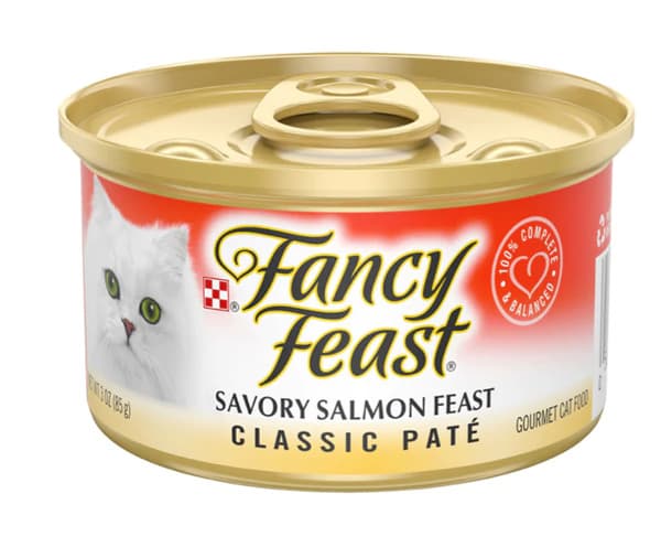 Fancy Feast Classic Pate Savoury Salmon Feast Wet Cat Food