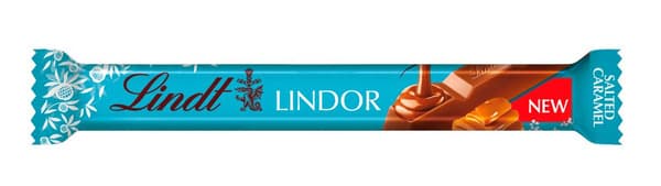 Lindt Salted Caramel Filled Chocolate Bar 38G