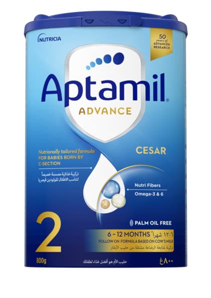 Aptamil Advance Cesar Stage 2 (6-12 Months) Milk Formula 800G