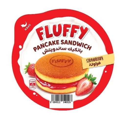 Fluffy Pancake Strawberry Sandwich 37G