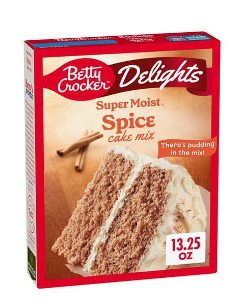 Betty Crocker Super Moist Spice Cake Mix 375G