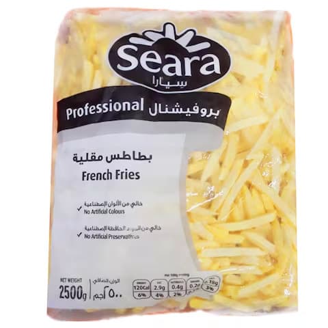 Seara Frozen Professional French Fries 2500G
