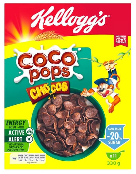 Kellogg's Coco Pops Chocos 330g