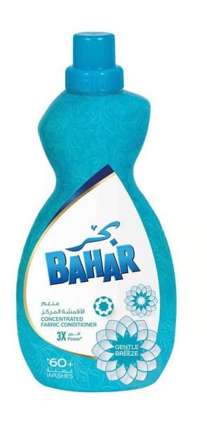 Bahar Gentle Breeze Concentrated Fabric Conditioner 1.5 Litres