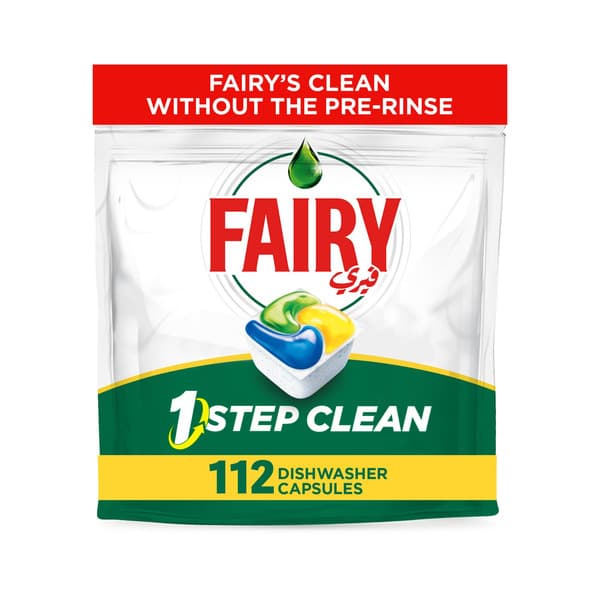 Fairy Automatic Dishwash Platinum Yellow 112 Capsules