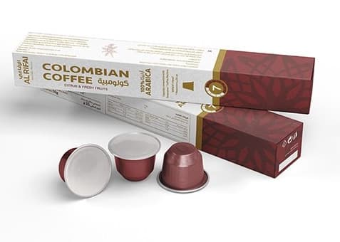 Al Rifai Roastery Colombian Coffee Capsules 12's