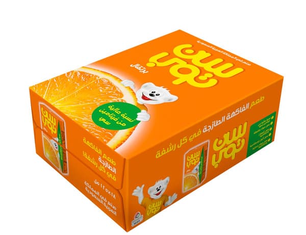 Suntop Orange Drink 18X125Ml