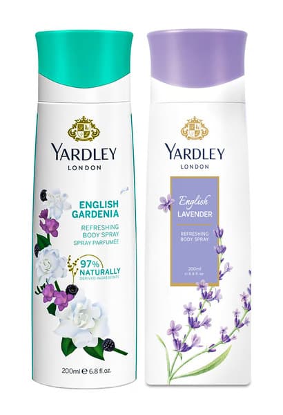 Yardley Body Spray 2X200Ml