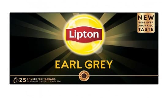 Lipton Earl Grey Bergamot Flavoured Black Tea 25 bags