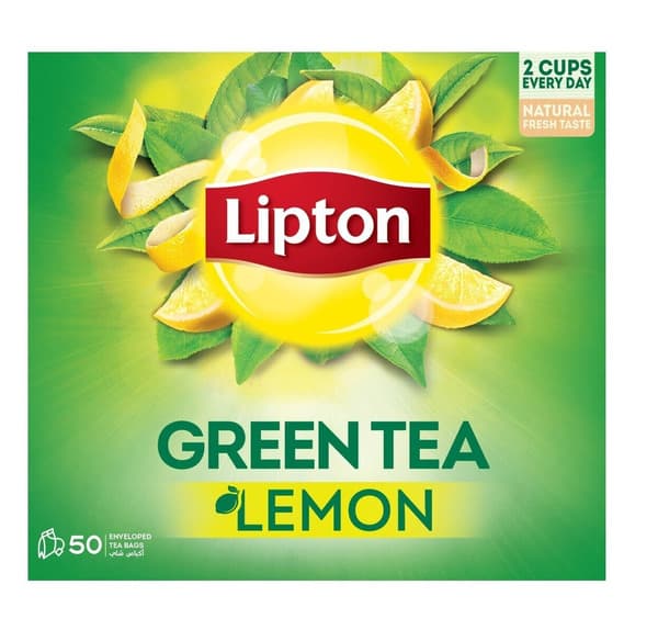 Lipton Lemon Green Tea 50Pcs 65G