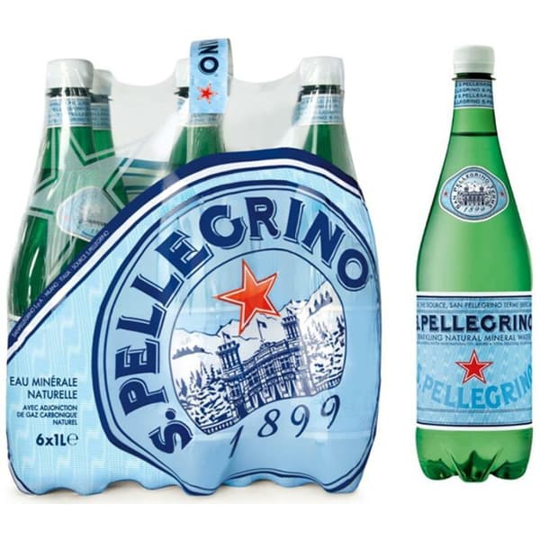 San-Pellegrino Sparkling Mineral Water 6X1L