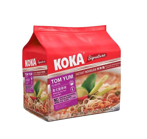 Koka Noodles Tomyam Flavour 5X85G
