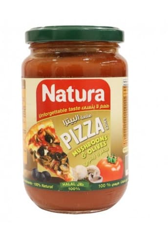 Natura Pizza Sauce Mushrooms & Olives 360G