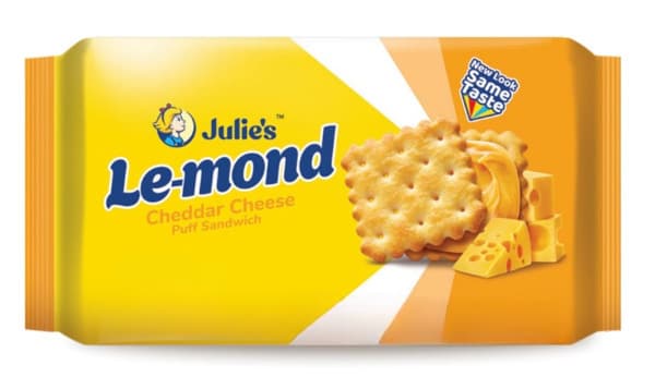 Julie's Le-mond Cheddar Cheese Puff Sadwich 36G