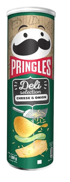 Pringles Deli Selection Cheese Onion Flavour Chips 200 G