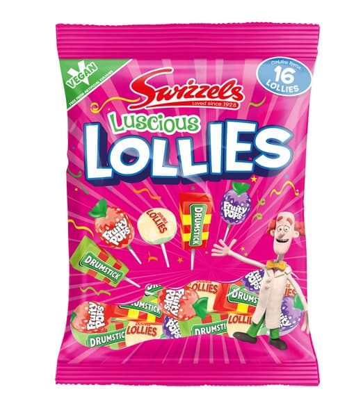 Swizzels Luscious Lollies Candy Pouch 176G