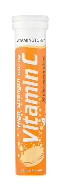 Cawells Vitamin-C Orange Effervescent Tabs 1000Mg 20Pcs