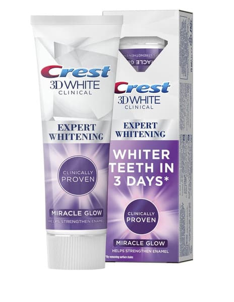 Crest 3D Expert Whitening Miracle Glow Toothpaste 75ml