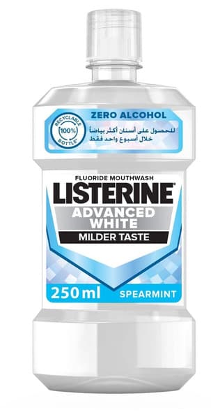 Listerine Advanced White Mouthwash 250Ml