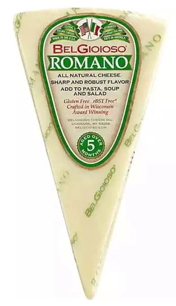 Belgioioso Romano Pie Cut Wedge 142G