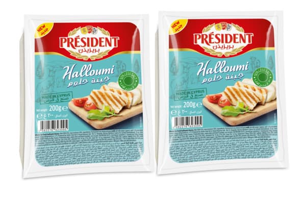 President Halloumi Cheese Low Salt 2X200G