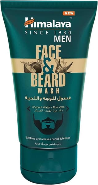 Himalaya Men Face & Beard Wash Coconut & Aleo Vera 80Ml