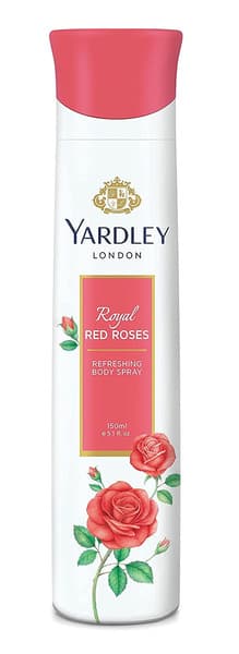 Yardley Red Rose Body Spray 150Ml
