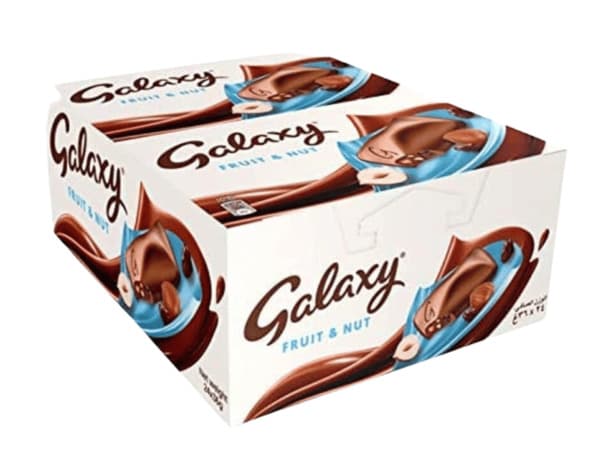 Galaxy Chocolate Fruit & Nut 24X36G