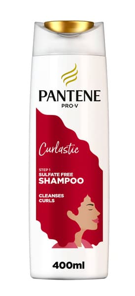 Pantene Curlastic Sulfate Free Shampoo 400Ml