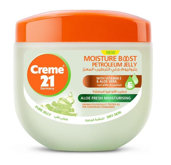 Creme-21 Petroleum Jelly Aloe Fresh Moisturising 300Ml