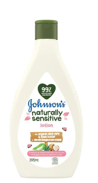 Johnson's Baby Naturally Sensitive Lotion 395Ml