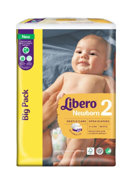 Diaper Newborn Size 2