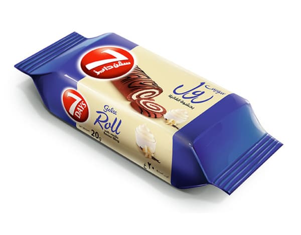 7Days Mini Swiss Roll Vanilla 20G