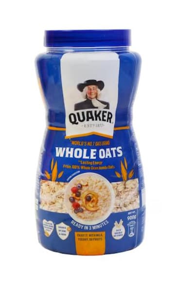 Quaker Whole Oats 900G