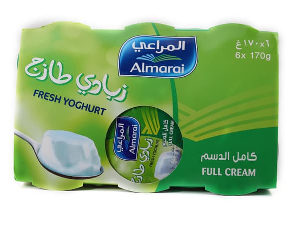 المراعي زبادي كامل الدسم 170 جم