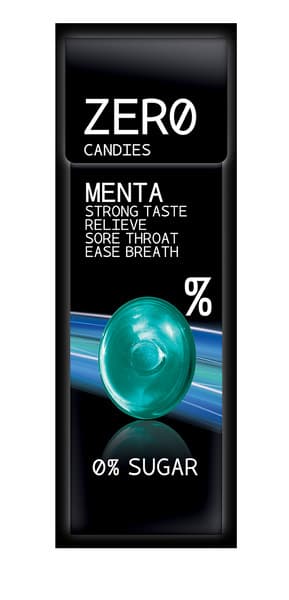 Zero 0% Sugar Menta Strong Taste Candies 32G