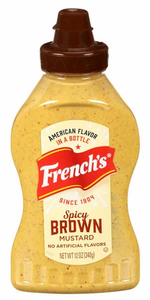 French's Spicy Brown Mustard 340G