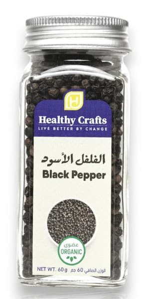 Healthy Crafts Organic Black Pepper