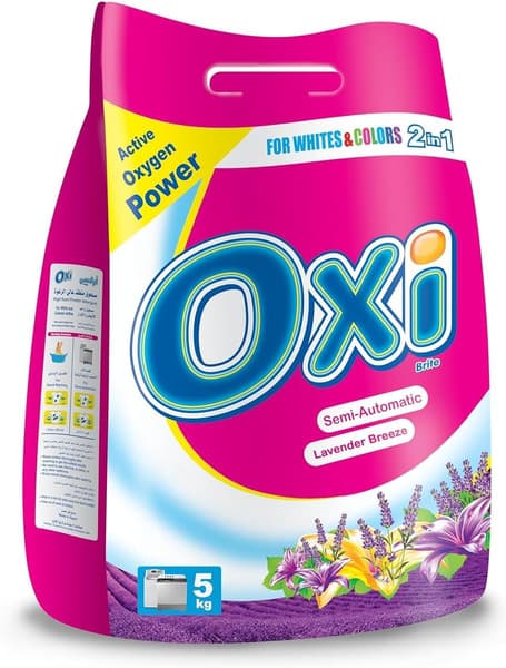 Oxi Semi Automatic Lavender Breeze Detergent Powder 5Kg