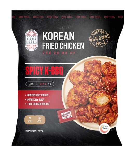 Good Seoul Korean Fried Chicken Spicy K-BBQ 450G