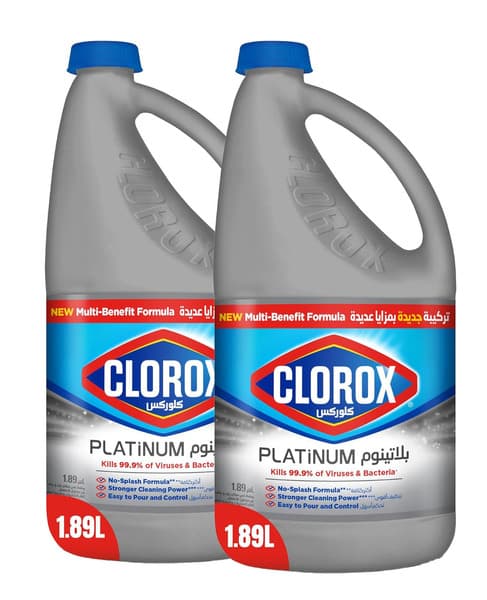 Clorox Platinum Bleach 2X1.89L