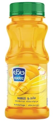 Nadec Mango With Mix Fruit No Added Sugar 180Ml