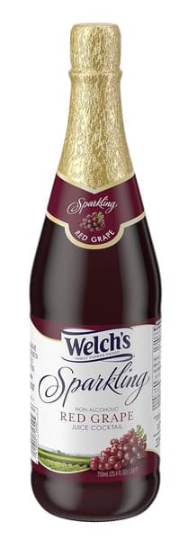 WelchPcs Red Grape Sparkling Juice 750Ml