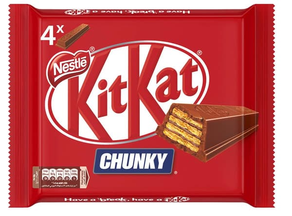 Kitkat Chunky 4X40G