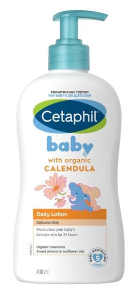 Cetaphil Baby Calendula Daily Lotion Organic Calendula 400Ml