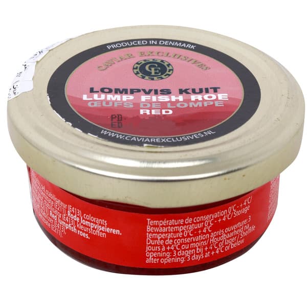Caviar Exclusives Lumpfish Roe Red 100G