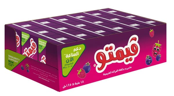Vimto Fruit Flavoured Drink 18X125Ml